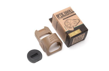 Image of Strike Industries Optic Cover for Trijicon SRO, FDE, One Size, SI-OPC-TSRO-FDE