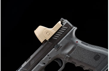 Image of Strike Industries Optic Cover for Trijicon SRO, FDE, One Size, SI-OPC-TSRO-FDE