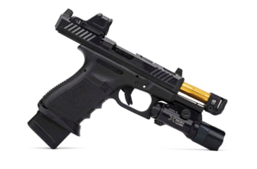 Image of Strike Industries Strike Micro Threaded Comp, QUAD, Black, SI-MC-QUAD