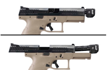 Image of Strike Industries Strike Micro Threaded Comp, QUAD, Black, SI-MC-QUAD