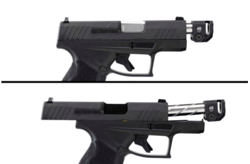 Image of Strike Industries Strike Micro Threaded Comp, QUAD, Black, SI-MC-QUAD