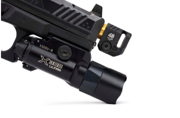 Image of Strike Industries Strike Micro Threaded Comp, QUAD, Black, SI-MC-QUAD