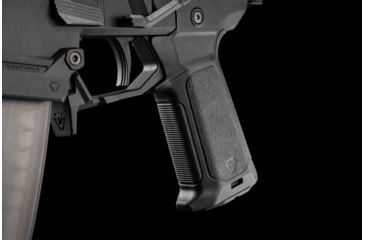 Image of Strike Industries Overmolded Enhanced Pistol Grip for CZ Scorpion EVO, Black, SI-CEVO-OMEPG-BK