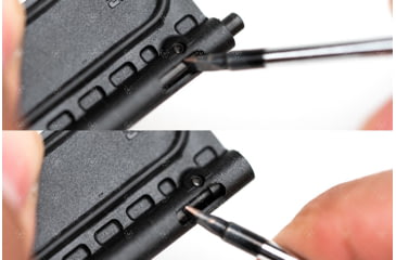 Image of Strike Industries .223/5.56 AR Overmolded Ultimate Dust Cover, Black, One Size, SI-AR-OMUDC-223-BK
