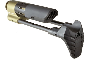 Image of Strike Industries PDW Stock, 6005A-T6 Aluminum, FDE, One Size, SI-STRIKE-PDW-FDE