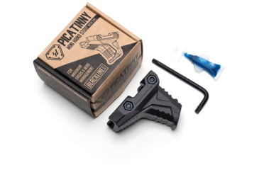 Image of Strike Industries Picatinny Mini Hand Stop w/Cable Management System, Black, SI-AR-CMS-PMHS-BK