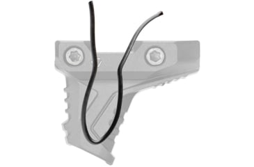 Image of Strike Industries Picatinny Mini Hand Stop w/Cable Management System, Black, SI-AR-CMS-PMHS-BK