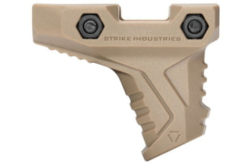 Image of Strike Industries Picatinny Mini Hand Stop w/Cable Management System, FDE, SI-AR-CMS-PMHS-FDE