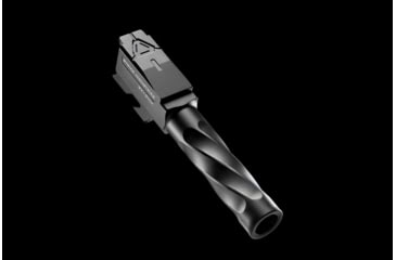 Image of Strike Industries Pistol Barrel, Glock 43, 9mm, 416R Stainless Steel, Black, SI-G-BARREL-43