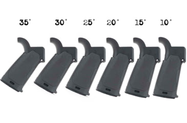 Image of Strike Industries Pistol Grip AR Multi-Angled, AR10, AR15, Black, SI-AR-MAPG-BK