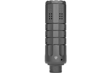 Image of Strike Industries Pistol Linear Compensator, 9mm, 1/2x28, Black, SI-PISTOL-LC-BK