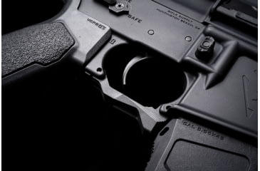 Image of Strike Industries PolyFlex Trigger Guard With Finger Rest, AR-10/ AR-15, Black, SI-POLYFLEX-TG