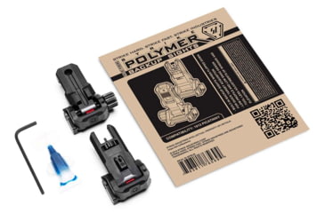 Image of Strike Industries Polymer Backup Sights, Black, SI-SPBUS