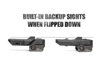 Image of Strike Industries Polymer Backup Sights, Black, SI-SPBUS