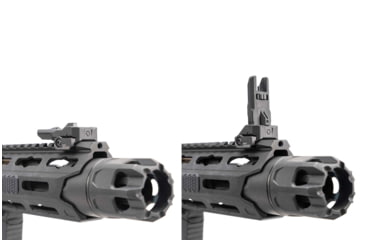 Image of Strike Industries Polymer Backup Sights, Black, SI-SPBUS