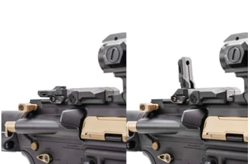 Image of Strike Industries Polymer Backup Sights, Black, SI-SPBUS