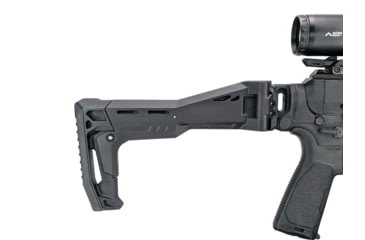 Image of Strike Industries Polymer FSA Picatinny Folding Rifle Stock, Ambidextrous, Black, SI-FSA-SP-STOCK