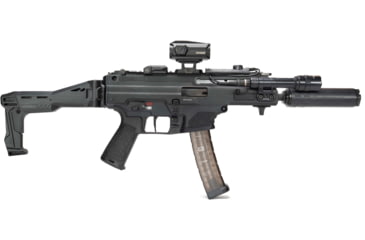 Image of Strike Industries Polymer FSA Picatinny Folding Stabilizing Brace, Black, SI-FSA-SP-STAB