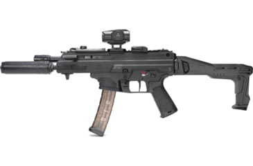 Image of Strike Industries Polymer FSA Picatinny Folding Stabilizing Brace, Black, SI-FSA-SP-STAB