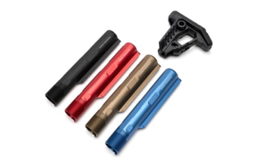 Image of Strike Industries Polymer Pit Stock, Black, One Size, SI-STRIKE-POLY-PIT-BK