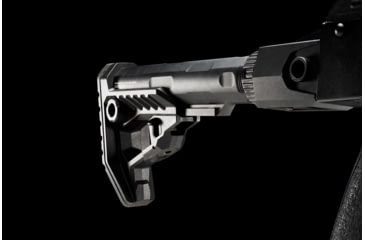 Image of Strike Industries Polymer Pit Stock, Black, One Size, SI-STRIKE-POLY-PIT-BK