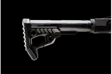 Image of Strike Industries Polymer Pit Stock, Black, One Size, SI-STRIKE-POLY-PIT-BK