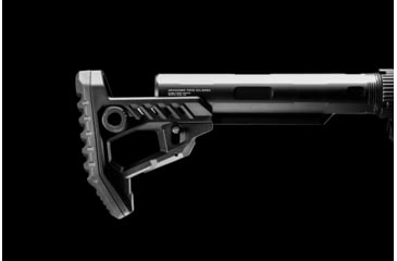 Image of Strike Industries Polymer Pit Stock, Black, One Size, SI-STRIKE-POLY-PIT-BK