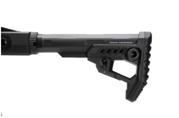 Image of Strike Industries Polymer Pit Stock, Black, One Size, SI-STRIKE-POLY-PIT-BK