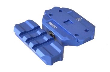 Image of Strike Industries R.EX Riser - Low Profile, Lightweight Riser for AR Platforms, Blue, One Size, SI-REX-RISER-BLU, Blue, One Size, SI-REX-RISER-BLU