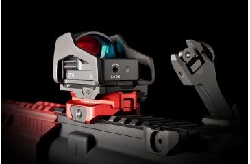 Image of Strike Industries R.EX Riser - Low Profile, Lightweight Riser for AR Platforms, Red SI-REX-RISER-RED