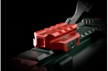 Image of Strike Industries R.EX Riser - Low Profile, Lightweight Riser for AR Platforms, Red SI-REX-RISER-RED