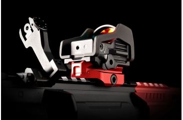 Image of Strike Industries R.EX Riser - Low Profile, Lightweight Riser for AR Platforms, Red SI-REX-RISER-RED