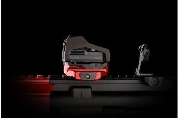 Image of Strike Industries R.EX Riser - Low Profile, Lightweight Riser for AR Platforms, Red SI-REX-RISER-RED