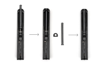 Image of Strike Industries Recoil Spring Adapter Plate, Glock Gen4/5 To Gen3, Black, One Size, SI-G4&amp;5-RSA