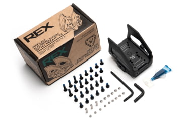 Image of Strike Industries Reflex Exoskeleton V2 Optic Mount, Black, SI-REX-V2