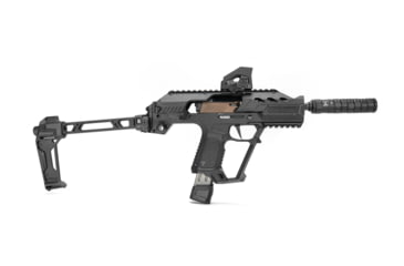 Image of Strike Industries Reflex Exoskeleton V2 Optic Mount, Black, SI-REX-V2