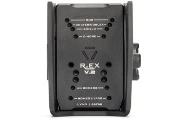 Image of Strike Industries Reflex Exoskeleton V2 Optic Mount, Black, SI-REX-V2