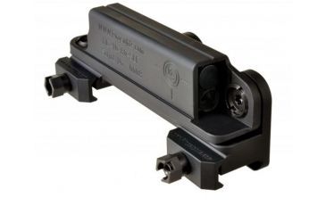 Image of Strike Industries Ring Sight MC-10-80 Aluminum Housing, Battery Illuminated w/ Picatinny Rail Mount, SLE Model, Black, RS-MC-10-80 SLE