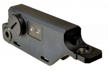 Image of Strike Industries Ring Sight MC-10-80 Green Illuminated Dot Black Reticle, Battery Powered, Black, RS-MC-10-80 ILU