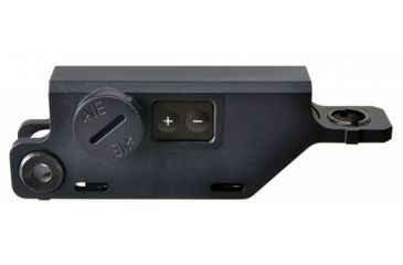 Image of Strike Industries Ring Sight MC-10-80 Green Illuminated Dot Black Reticle, Battery Powered, Black, RS-MC-10-80 ILU