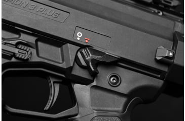 Image of Strike Industries Seraph Ambidextrous CZ Scorpion Rifle Safety, Black, SI-CEVO-S-SS-BK
