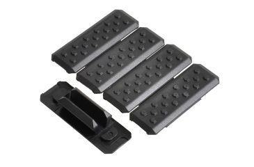 Image of Strike Industries SI 5Pcs MLOK Cover V1, Black SI-MLOK-Cover-V1-BK