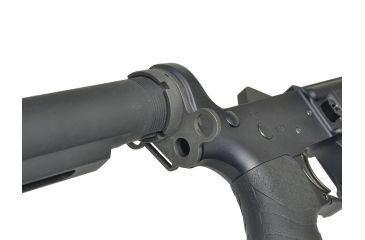 Image of Strike Industries SI-AR-15/M16 Receiver Extension with QD Endplate, Black SI-AR-RE7P-QDEP
