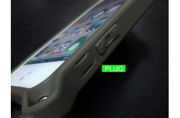 Image of Strike Industries SI Battle Case SHOX for iPhone 5, Black, SI BPC SHOX-BK