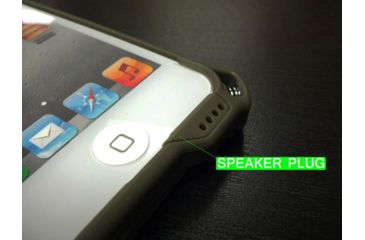 Image of Strike Industries SI Battle Case SHOX for iPhone 5, Black, SI BPC SHOX-BK