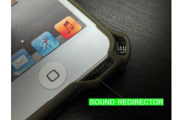 Image of Strike Industries SI Battle Case SHOX for iPhone 5, Black, SI BPC SHOX-BK