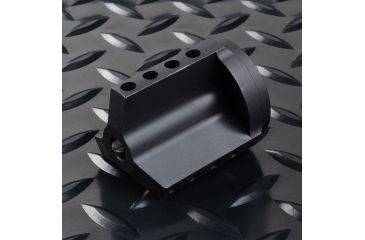 Image of Strike Industries SI-Fat Comp 01 Designed To Integrate Seamlessly With The SI-Cobra Dummy Suppressor, Black, 2in SI-FC-01