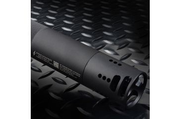 Image of Strike Industries SI-Fat Comp 02 Designed To Integrate Seamlessly With The SI-Cobra Dummy Suppressor, Black, 2in SI-FC-02