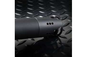 Image of Strike Industries SI-Fat Comp 02 Designed To Integrate Seamlessly With The SI-Cobra Dummy Suppressor, Black, 2in SI-FC-02