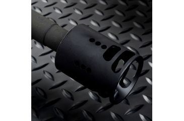 Image of Strike Industries SI-Fat Comp 02 Designed To Integrate Seamlessly With The SI-Cobra Dummy Suppressor, Black, 2in SI-FC-02